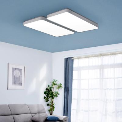 거실등 홈플래닛 플리커프리 LED 듀얼 스위치 천장등 120W 삼성 칩셋, 화이트 주광색