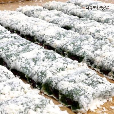 해남해풍쑥떡 쑥떡 쑥인절미 쑥찰떡 해남 해풍맞은 진도참쑥 쑥찰떡 3kg(33-35개입)/쑥앙꼬찰떡4kg(58-62개입)