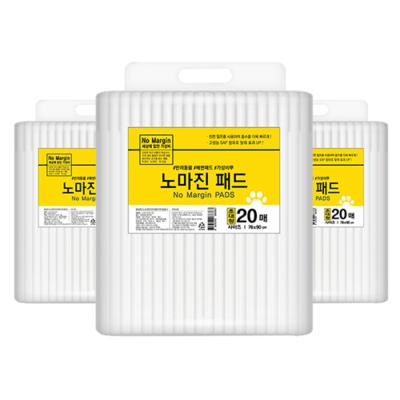 귀뚜라미 노마진 배변패드 초대형 20매, 3개