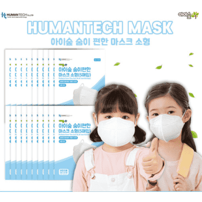 아이숲소형 아이숲 숨이편한 마스크 소형 유아용 100매세트