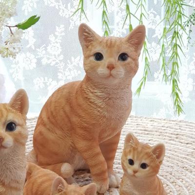 쓰야쓰야고양이 고양이 패밀리 장식인형 엄마 고양이, 혼합색상
