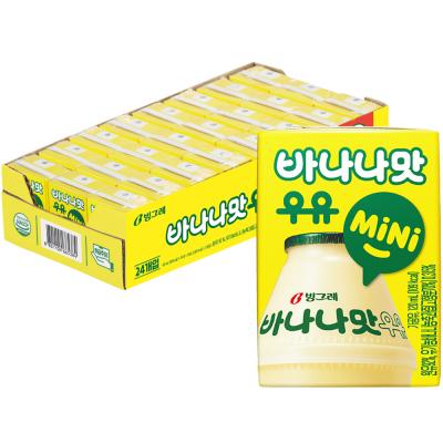 30만원대핸드백 빙그레 바나나맛우유 mini 120ml, 바나나맛, 24개
