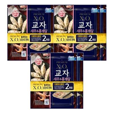 가공홍게살 [오뚜기] XO 교자새우&홍게살 만두 324g x 6봉, 상세 설명 참조