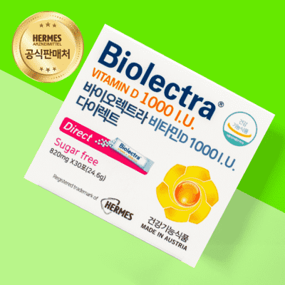 포뉴 비타민 D1000 (한국공식판매처) 헤어메스 바이오렉트라 비타민D 1000IU 30포, 1개, 30포