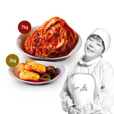 김수미김치 엄마생각 *김수미 포기김치 7kg + 총각김치2kg