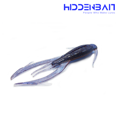 씨넥스쪼꼬미에기 히든베이트 칼리스토2 4.2인치 소프트베이트, #03 BLUE&PURPLE