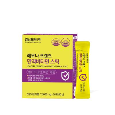 비타스틱 경남제약 레모나프렌즈 면역비타민 스틱