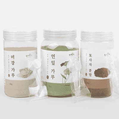 토사자 동의한재 몸신 돌고래팩 재료 세트 900g 토사자분말 연잎가루 쌀겨가루